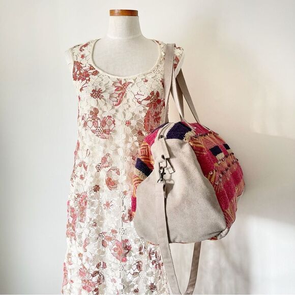 Free People The Weekender Suede shoulder bag NWOT - Picture 7 of 10